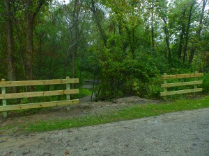 Silver Bell Angler Access Project - View from Paint Creek Trail